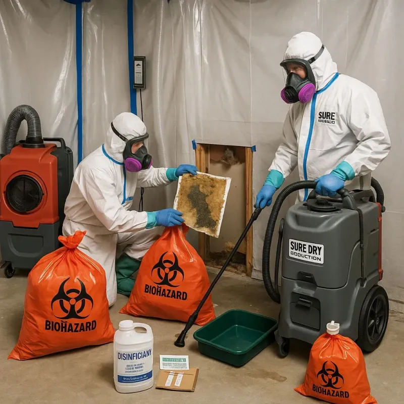 Contaminated Water Handling Protocols process in Milo, ME