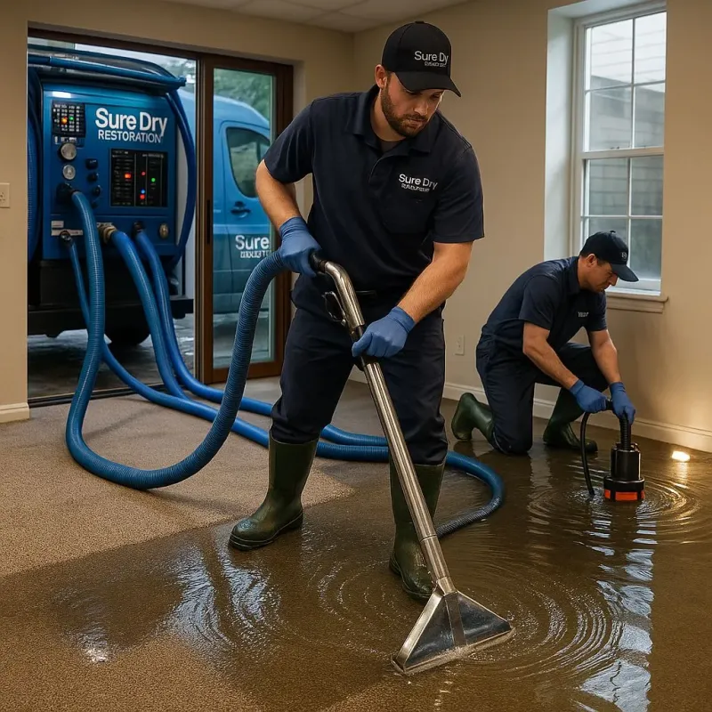 Water Extraction and Removal process in Milo, ME